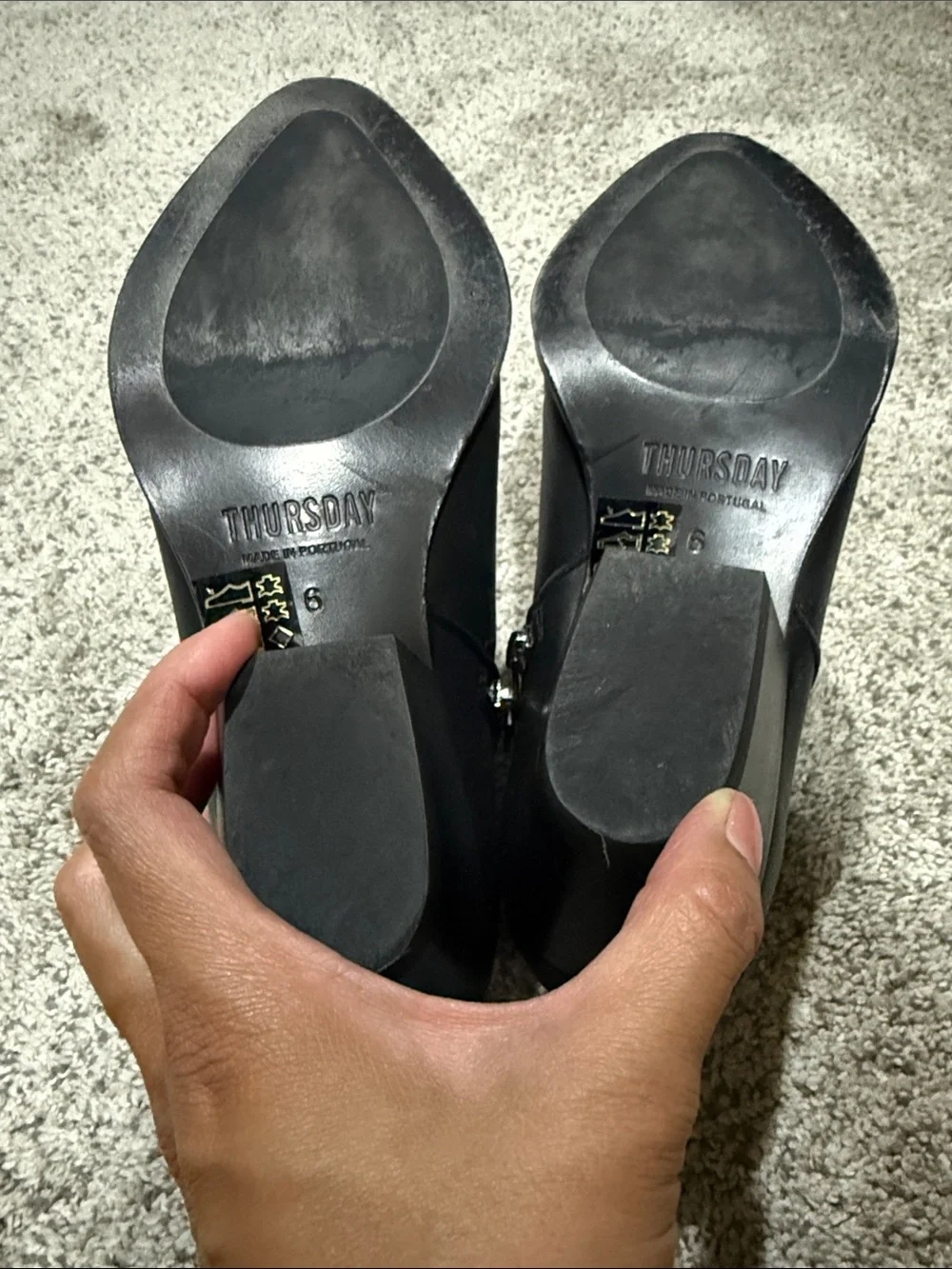 Thursday Boot Company Black Downtown Booties